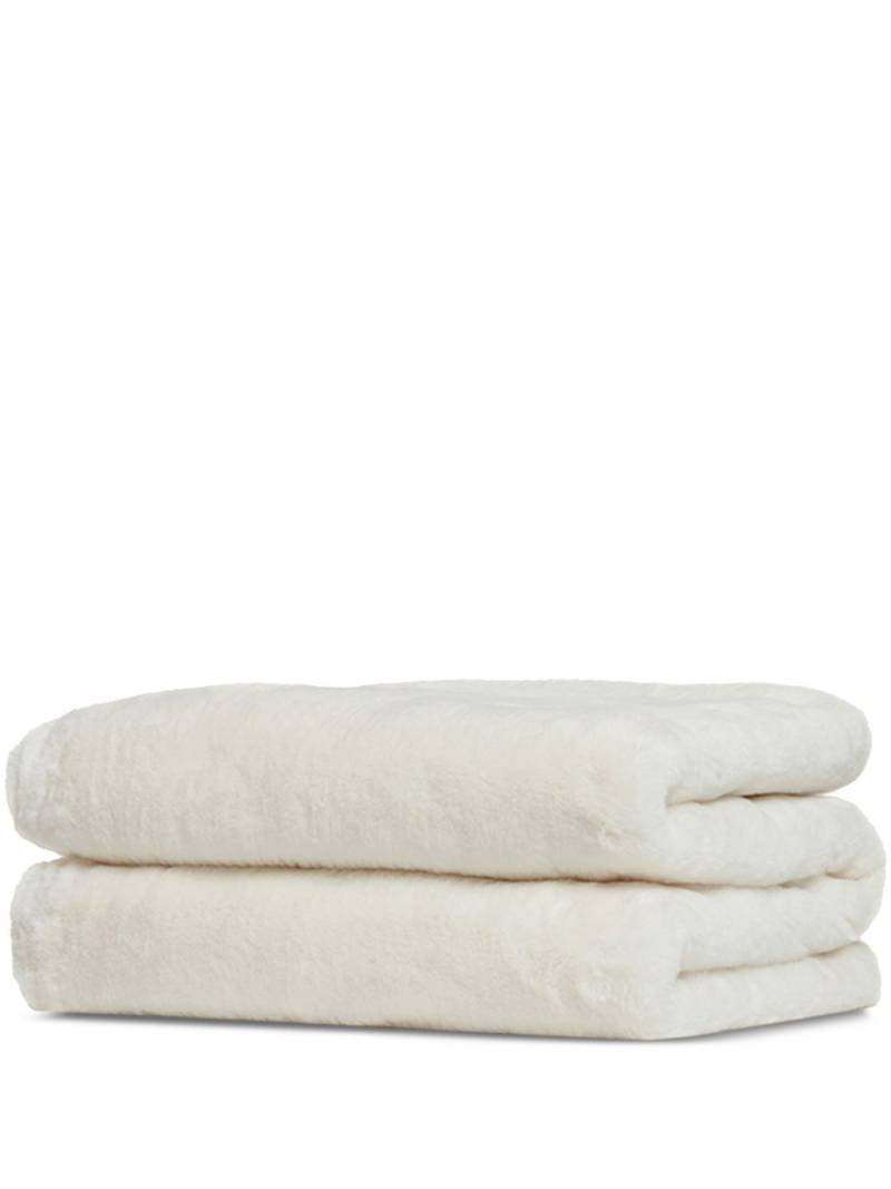 Apparis Dino Brady faux-fur throw - White von Apparis