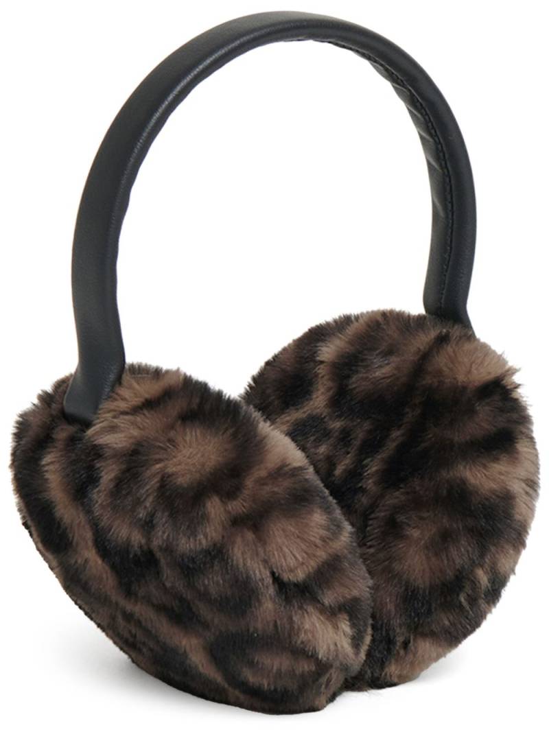 Apparis Esme leopard earmuffs - Brown von Apparis