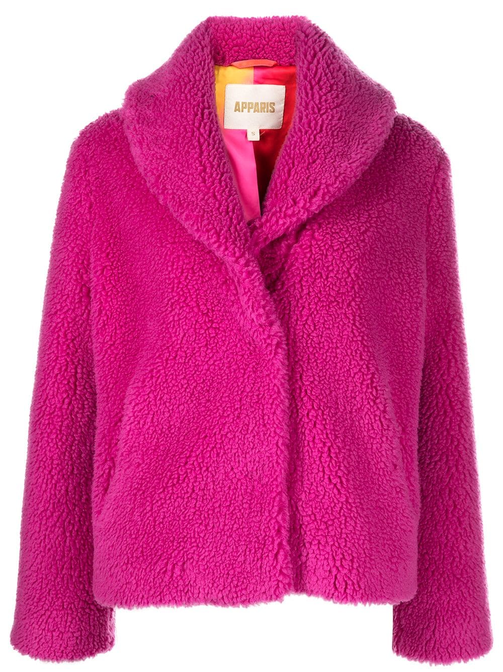 Apparis Fiona faux-shearling jacket - Pink von Apparis