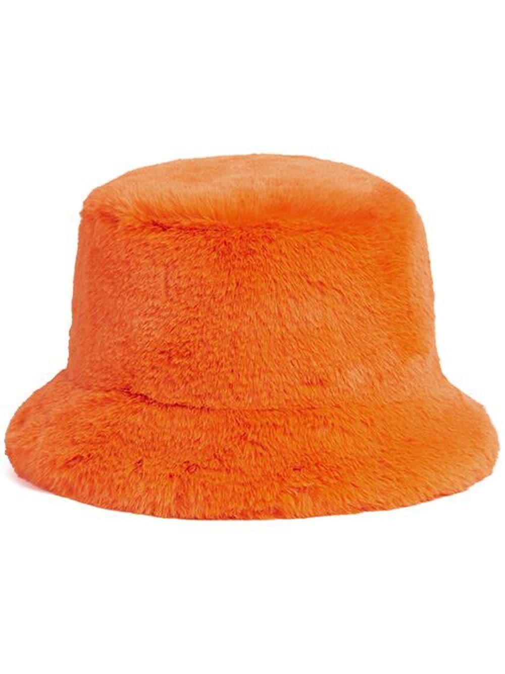 Apparis Gilly Koba fleece-texture bucket hat - Orange von Apparis