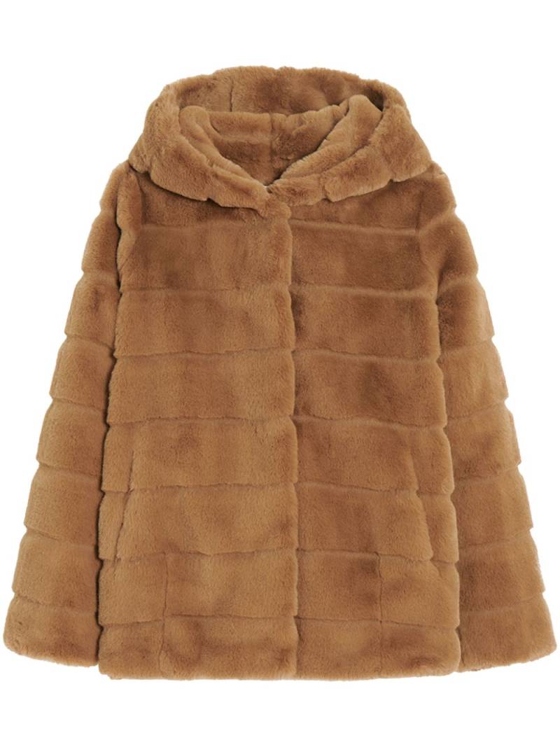 Apparis Goldy hooded coat - Brown von Apparis