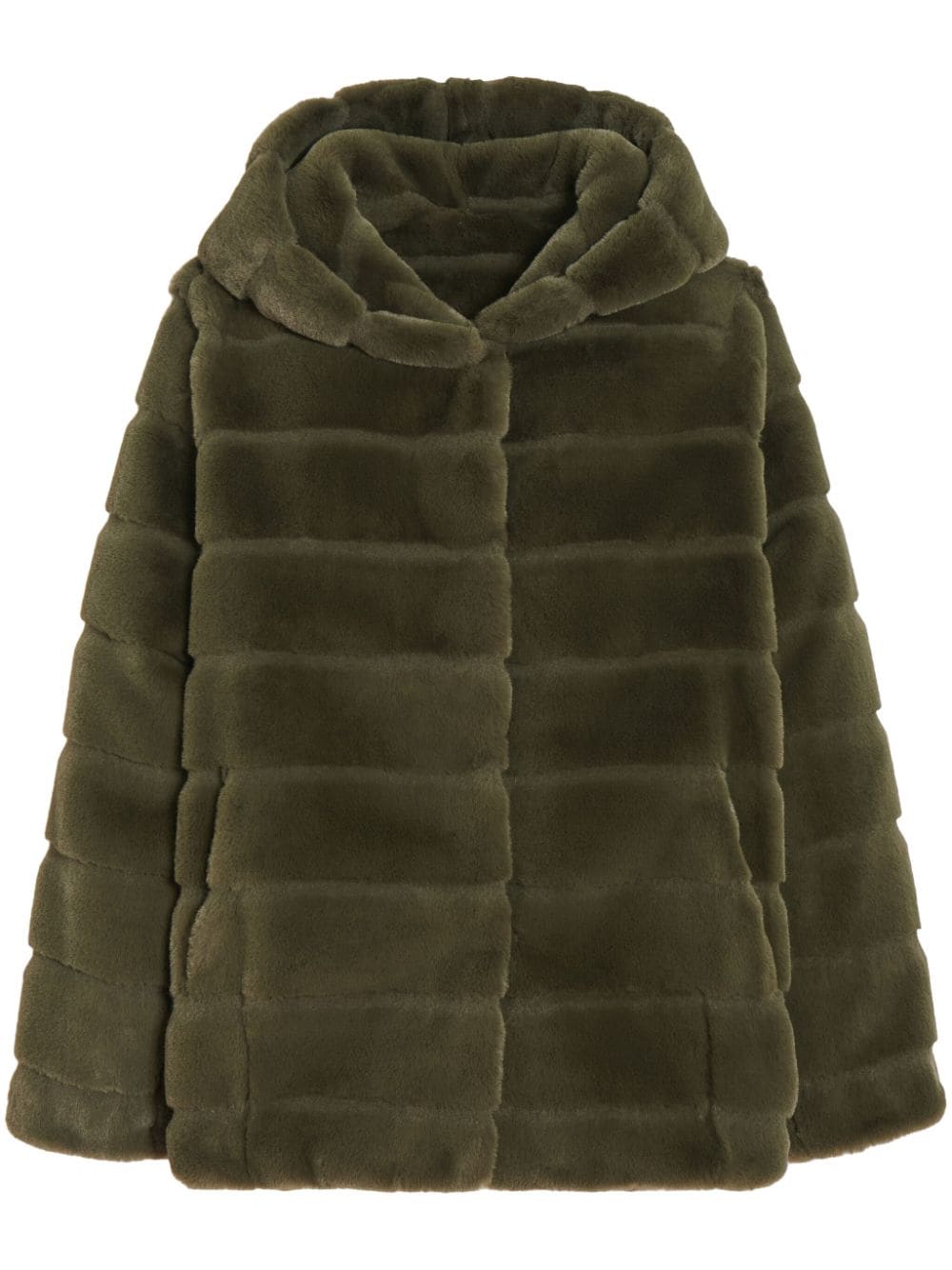 Apparis Goldy hooded coat - Green von Apparis