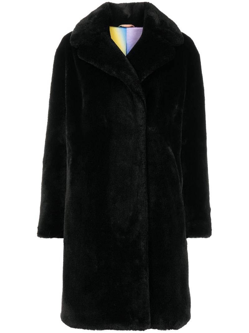 Apparis Imani faux-fur coat - Black von Apparis