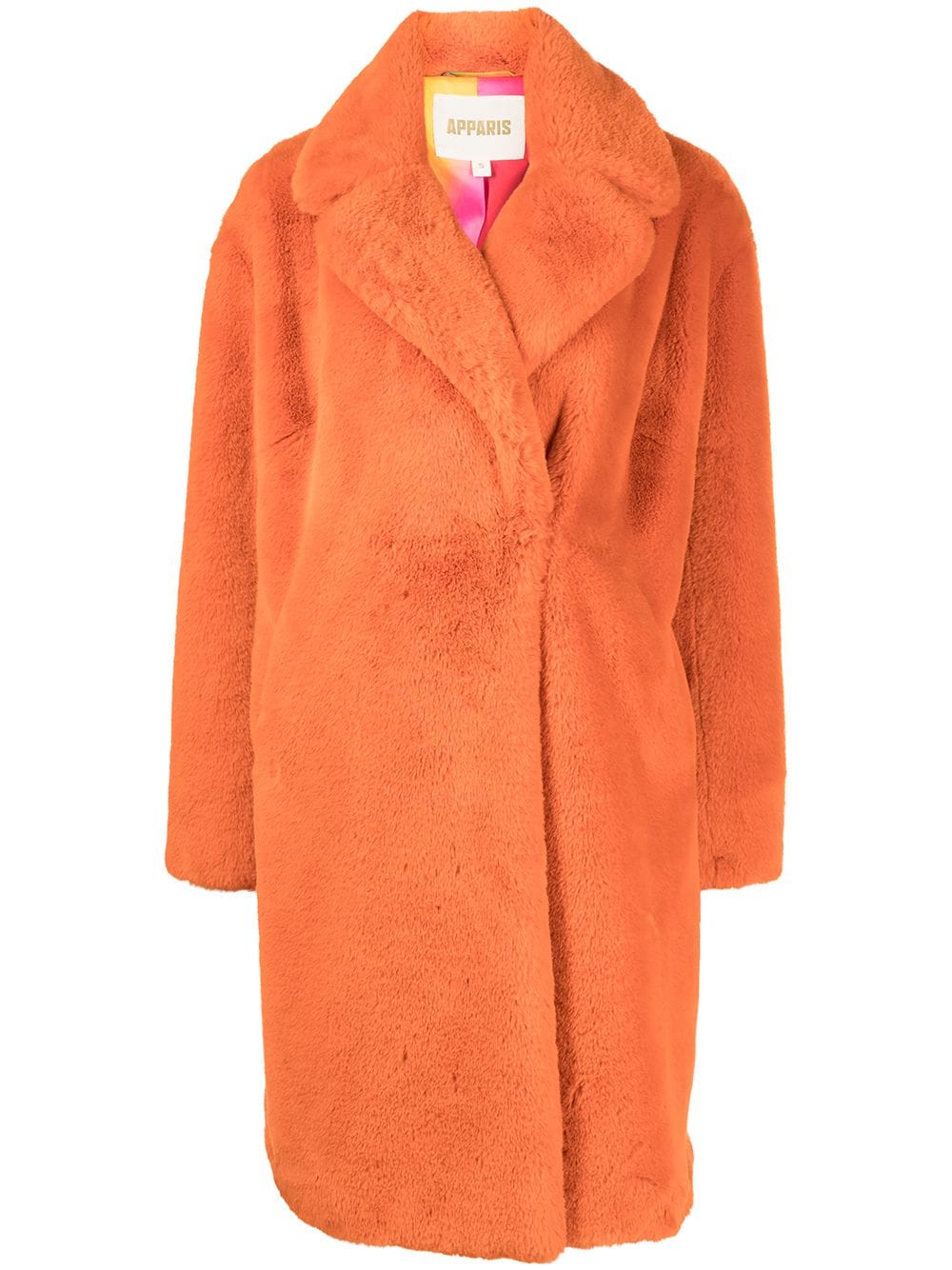 Apparis Imani faux-fur coat - Orange von Apparis