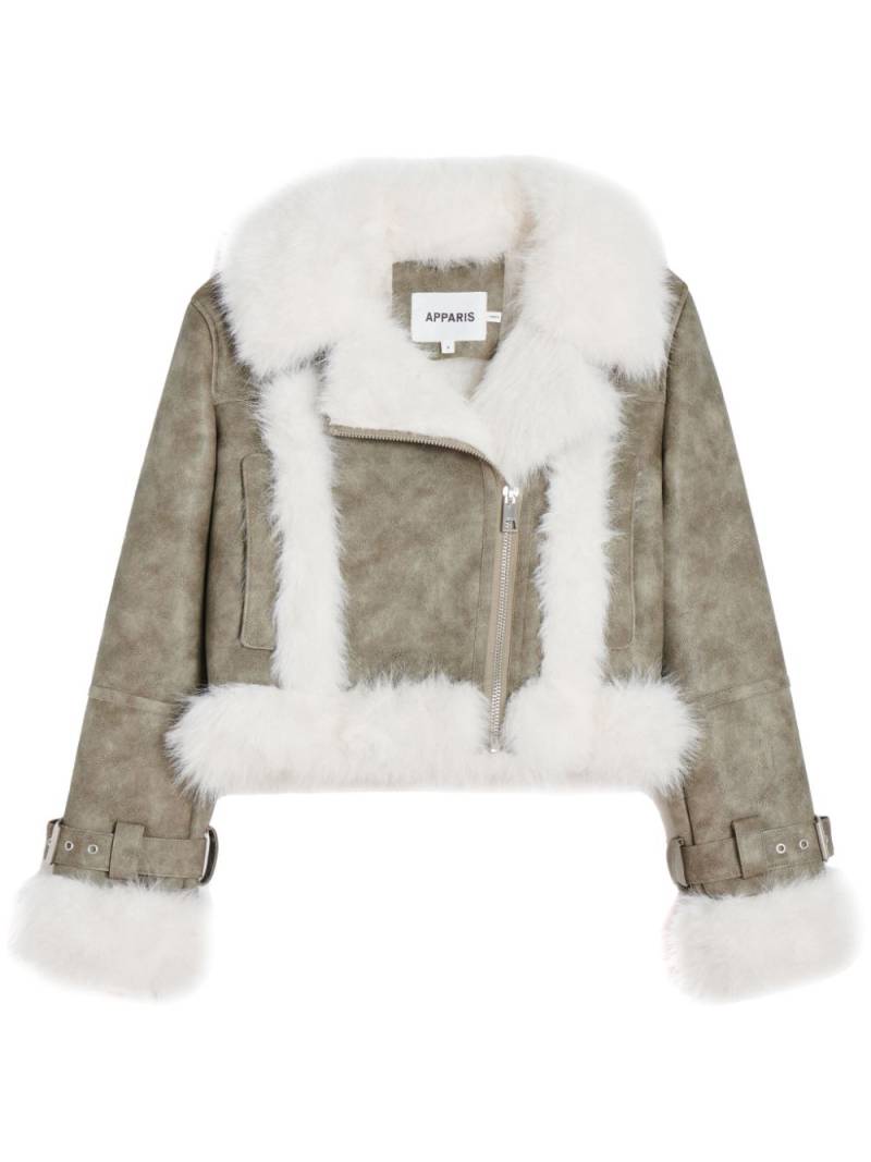 Apparis Jay faux-fur jacket - Neutrals von Apparis