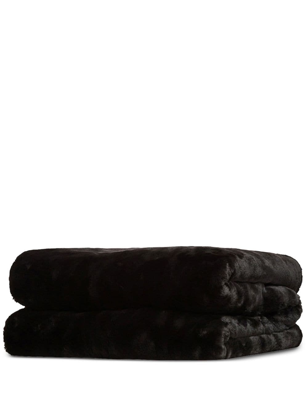 Apparis Jumbo Brady faux-fur throw - Black von Apparis