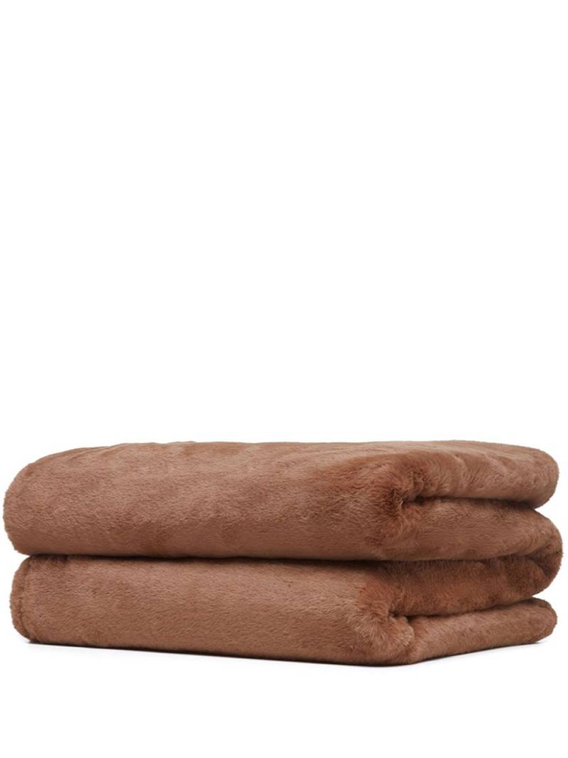 Apparis Jumbo Brady faux-fur throw - Brown von Apparis