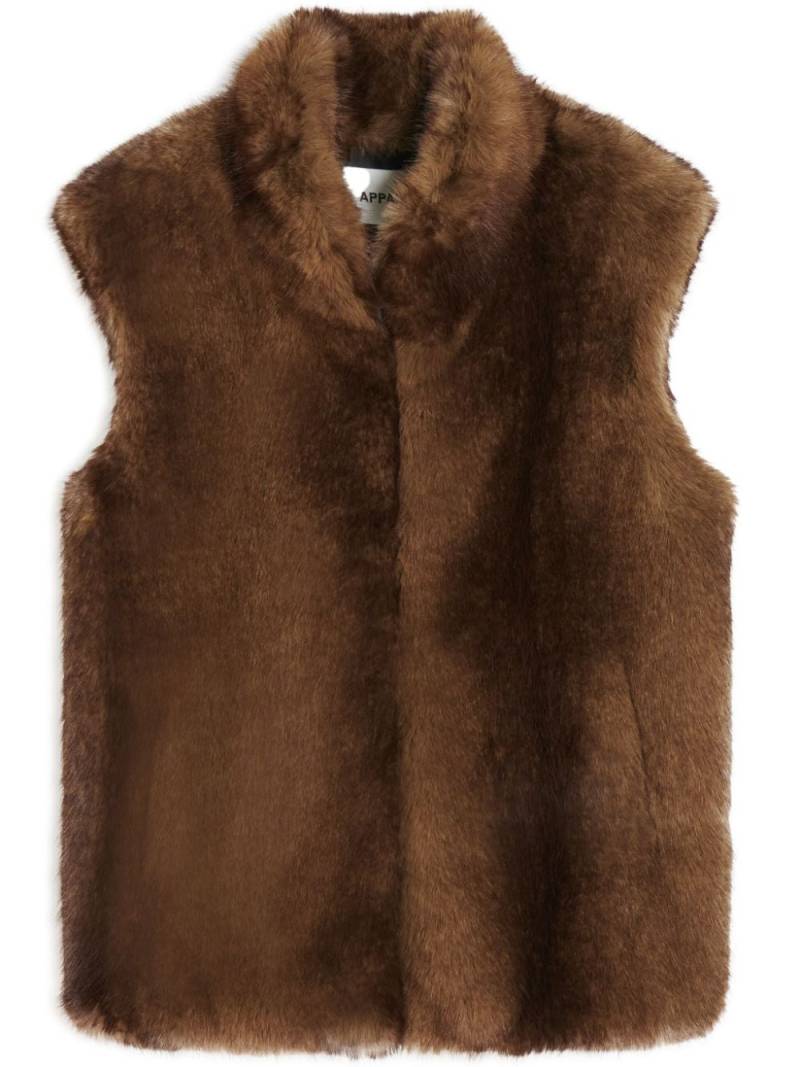 Apparis Laila vest - Brown von Apparis