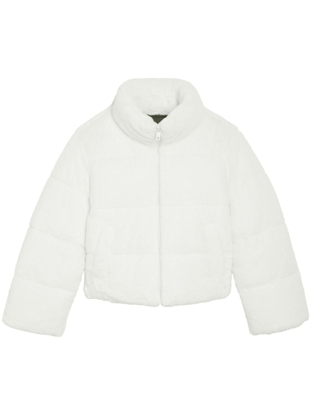 Apparis Lana funnel-neck puffer jacket - White von Apparis