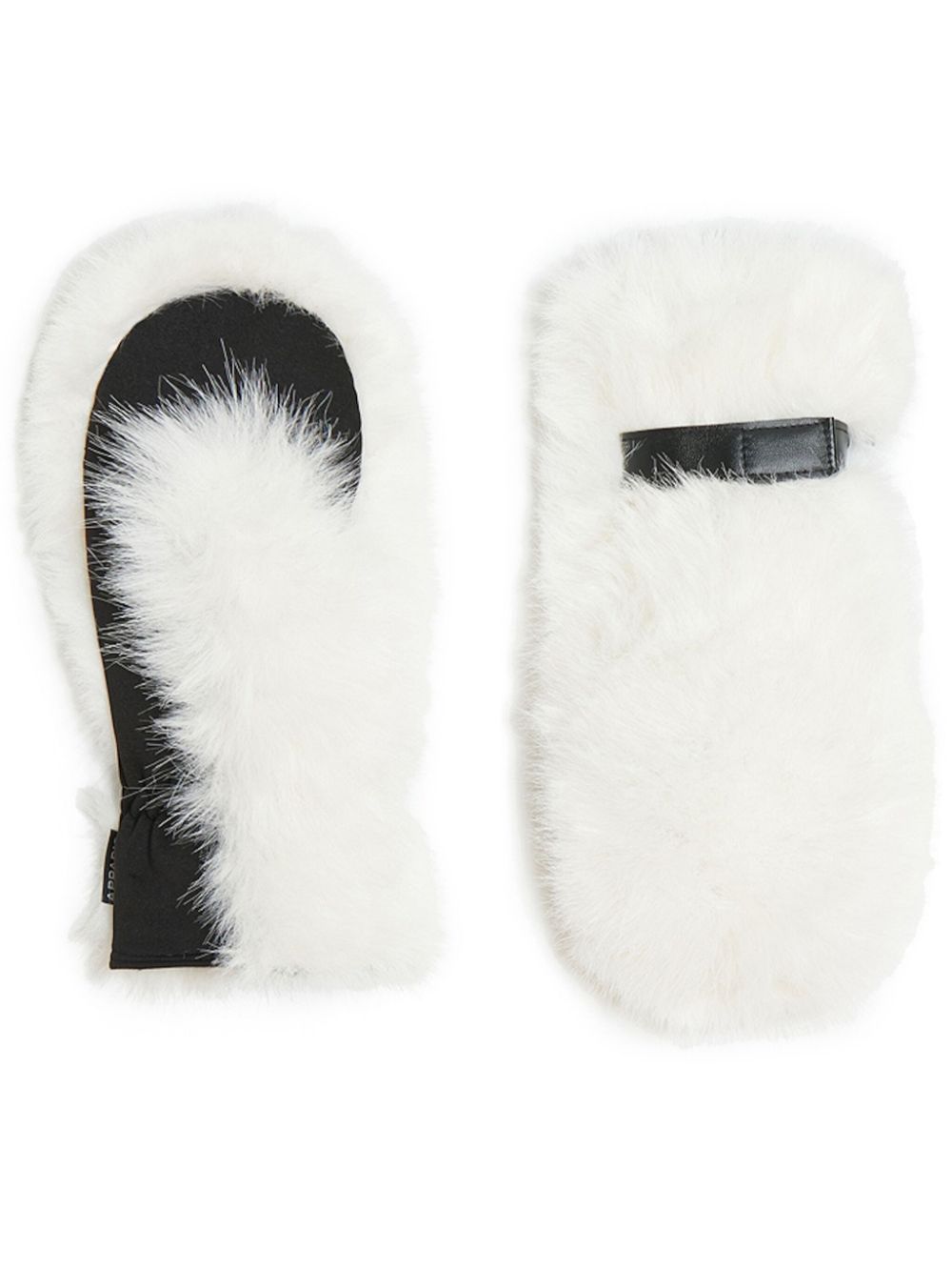 Apparis Lumi mittens - White von Apparis