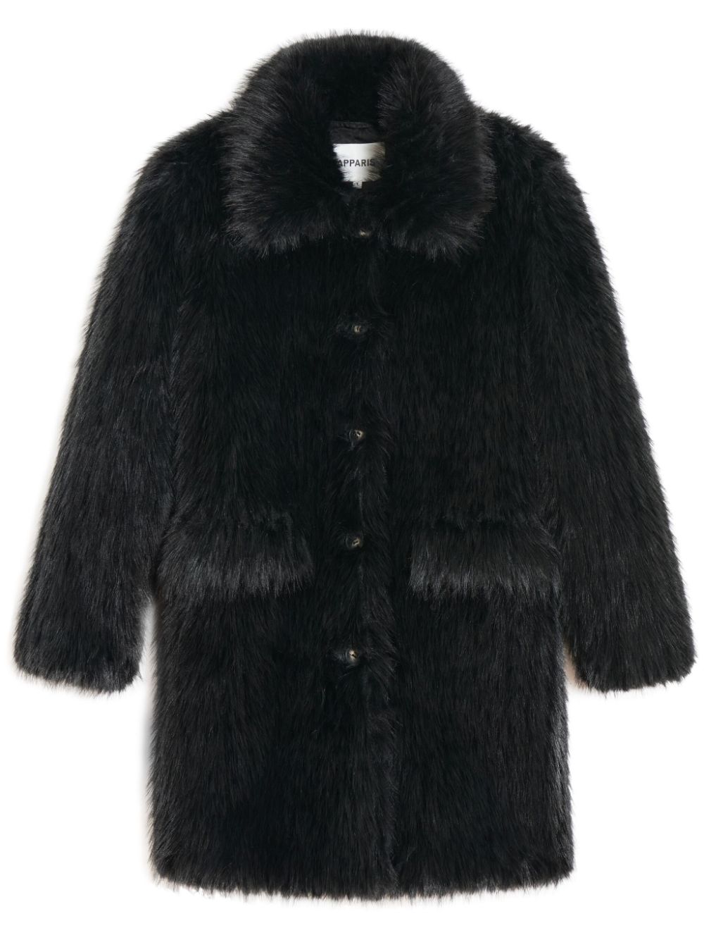 Apparis Pamela faux-fur coat - Black von Apparis