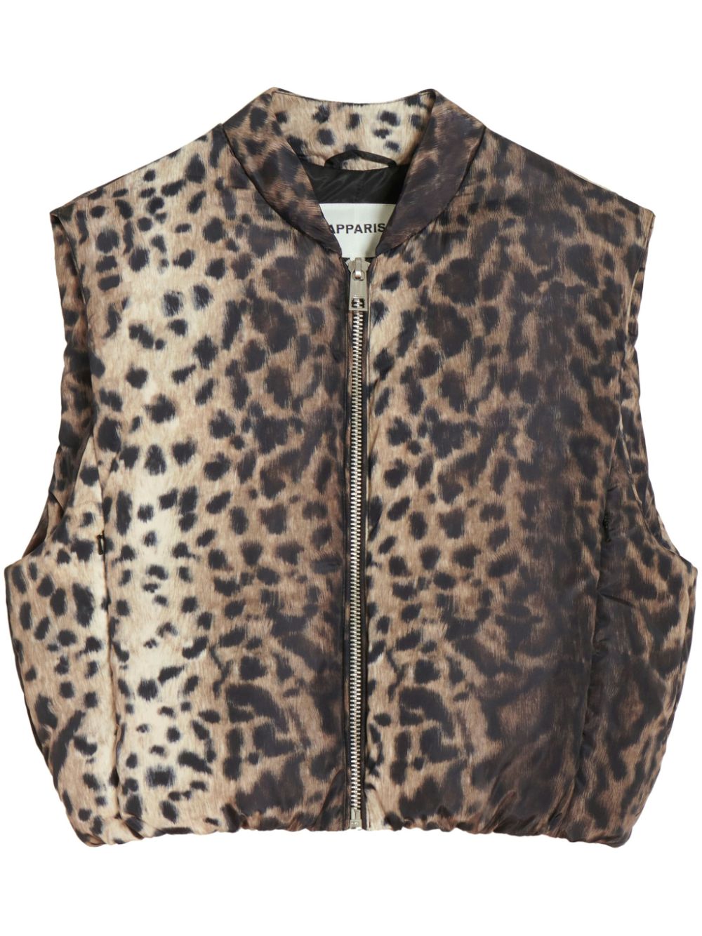 Apparis Phoenix animal-print gilet - Brown von Apparis