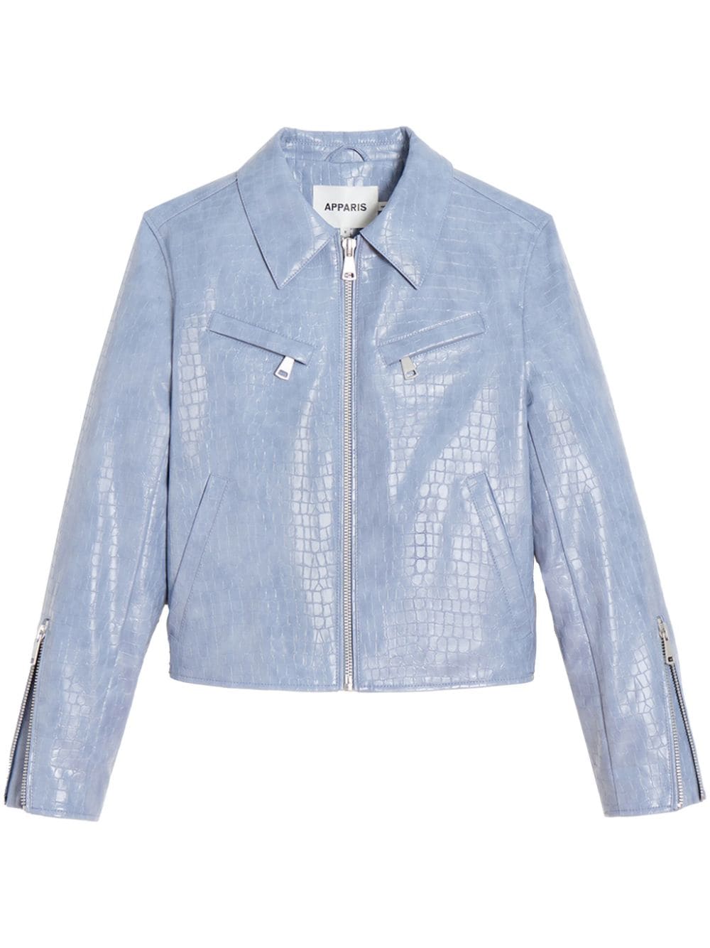 Apparis Shay faux-leather jacket - Blue von Apparis