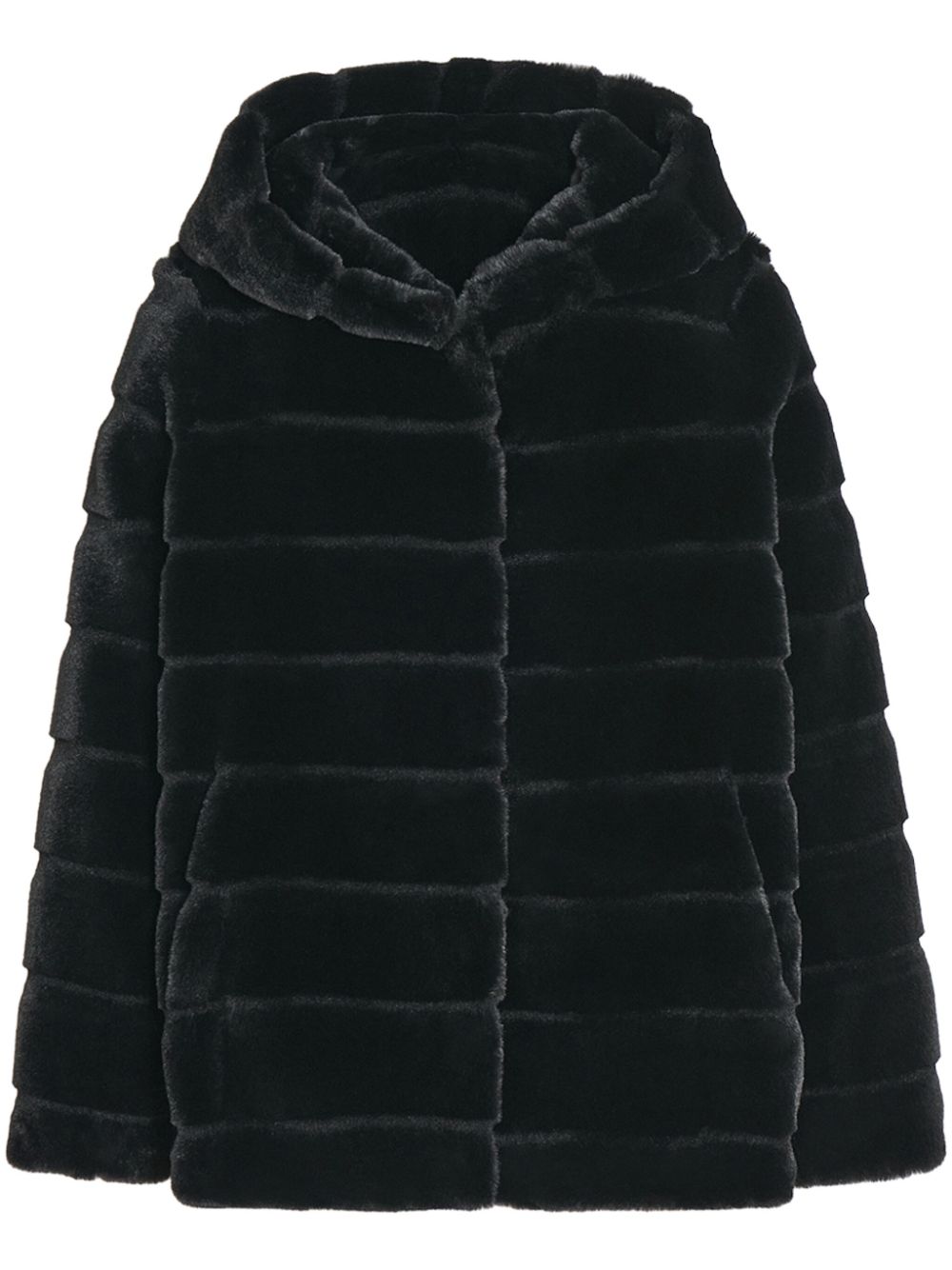 Apparis faux-fur coat - Black von Apparis