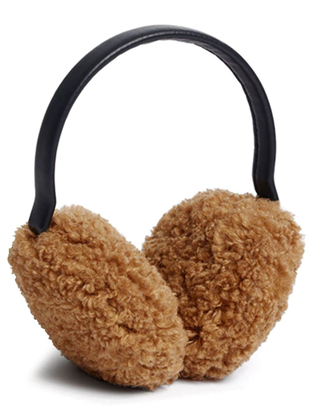 Apparis faux-shearling earmuffs - Neutrals von Apparis