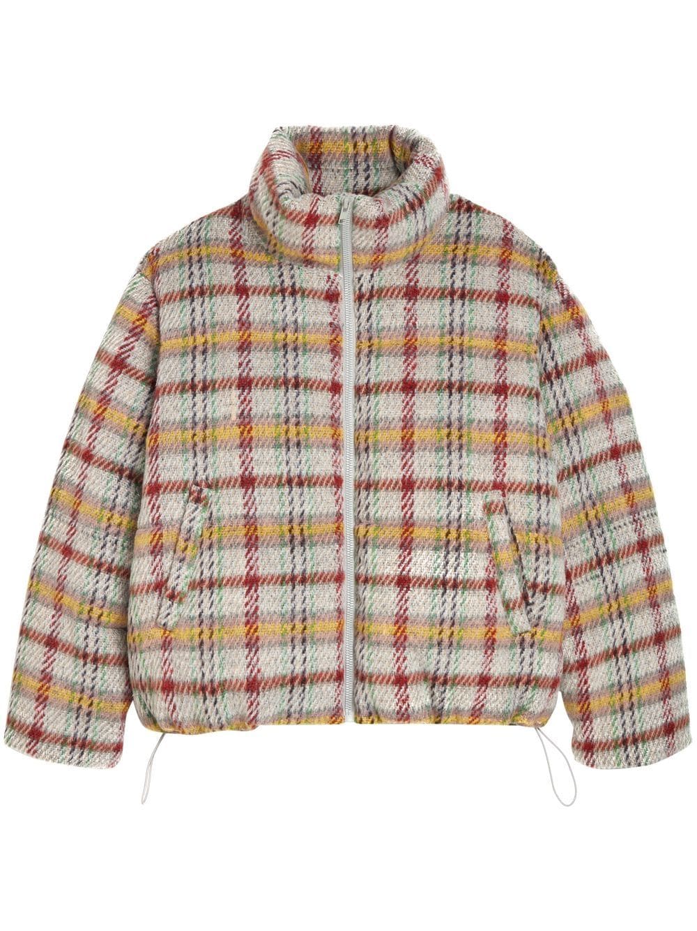 Apparis padded plaid-check print jacket - Red von Apparis