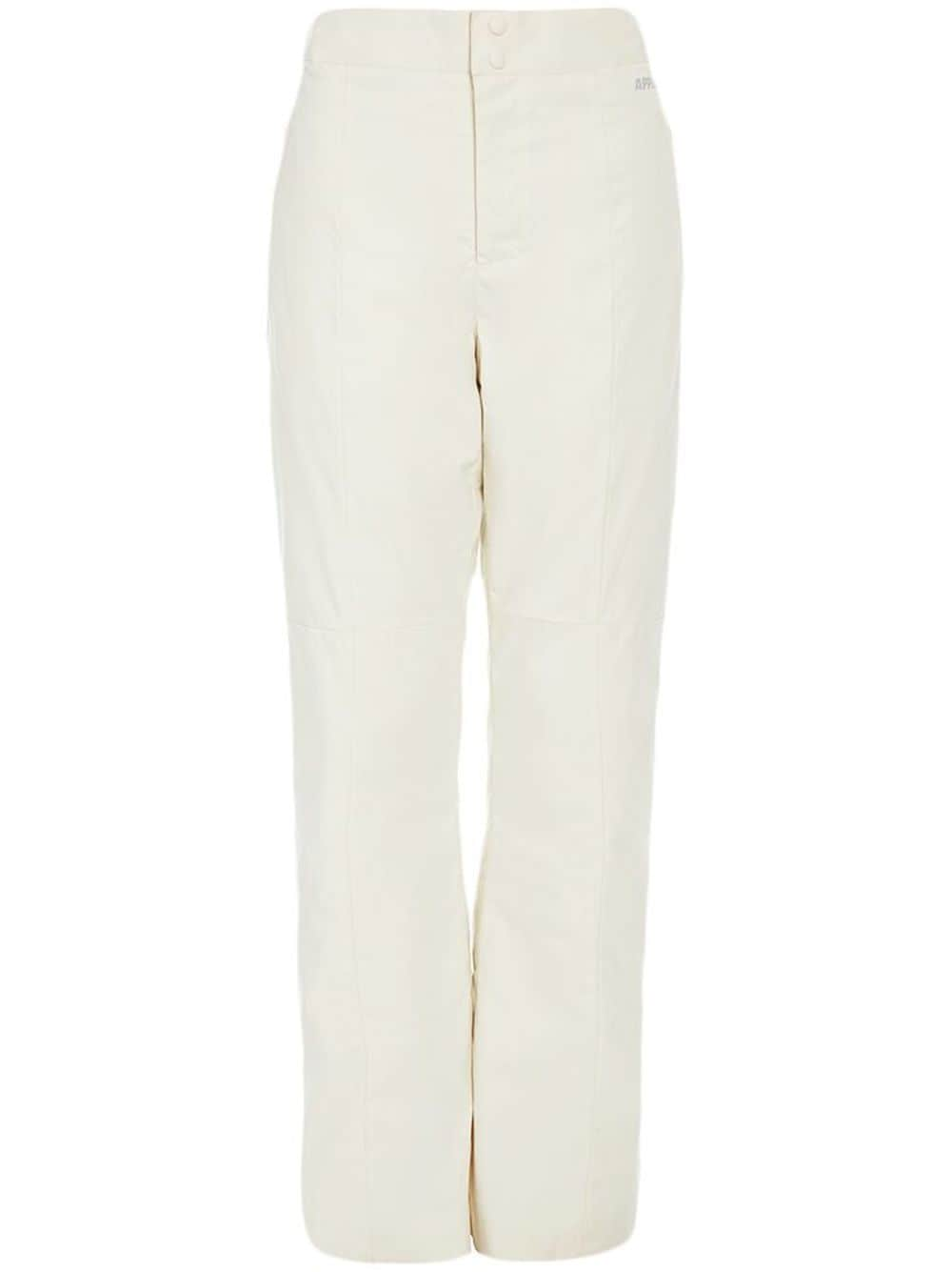 Apparis straight-leg ski trousers - White von Apparis