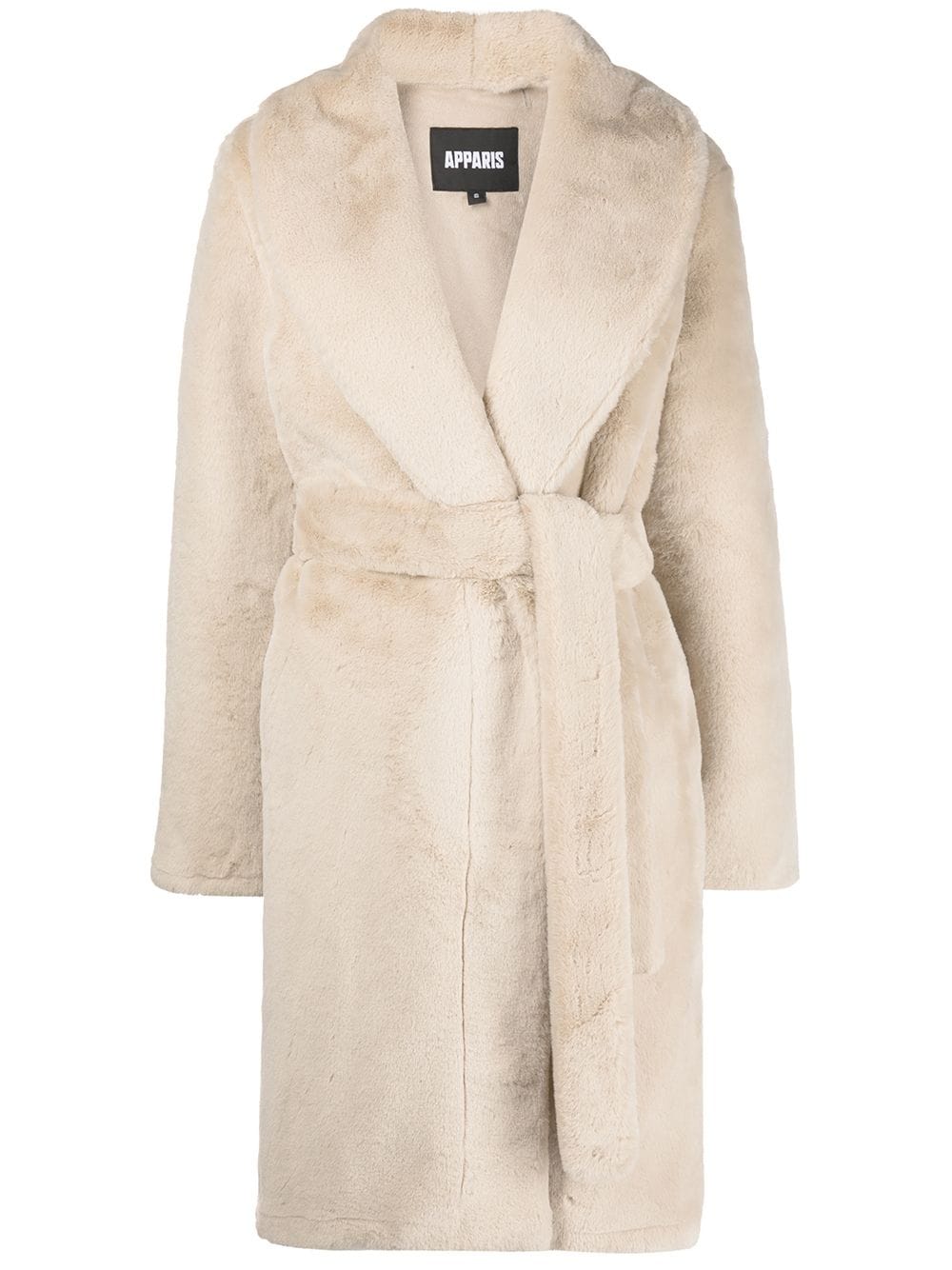 Apparis Bree faux-fur coat - Neutrals von Apparis