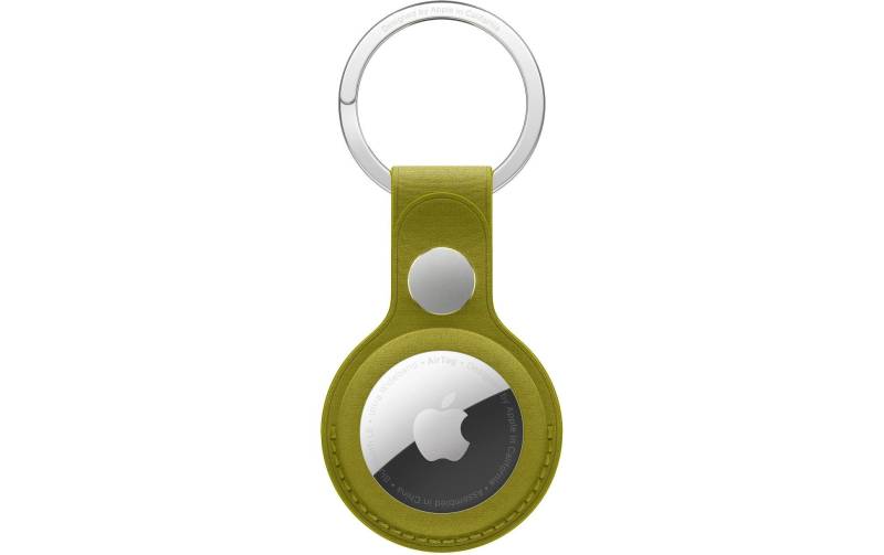 Apple AirTag Schlüsselanhänger aus Feingewebe, Chartreuse von Apple