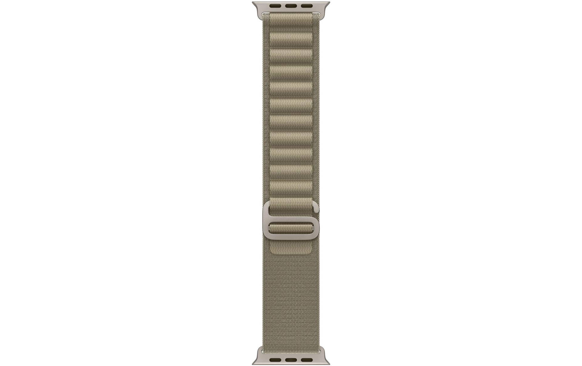 Apple Smartwatch-Armband Alpine Loop, 49 mm, Olive von Apple