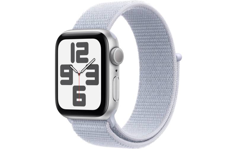 Apple Smartwatch »SE 2024 GPS 40 mm Cloud Sport Loop«, Watch OS, 32 GB, MXEE3QF/A) von Apple