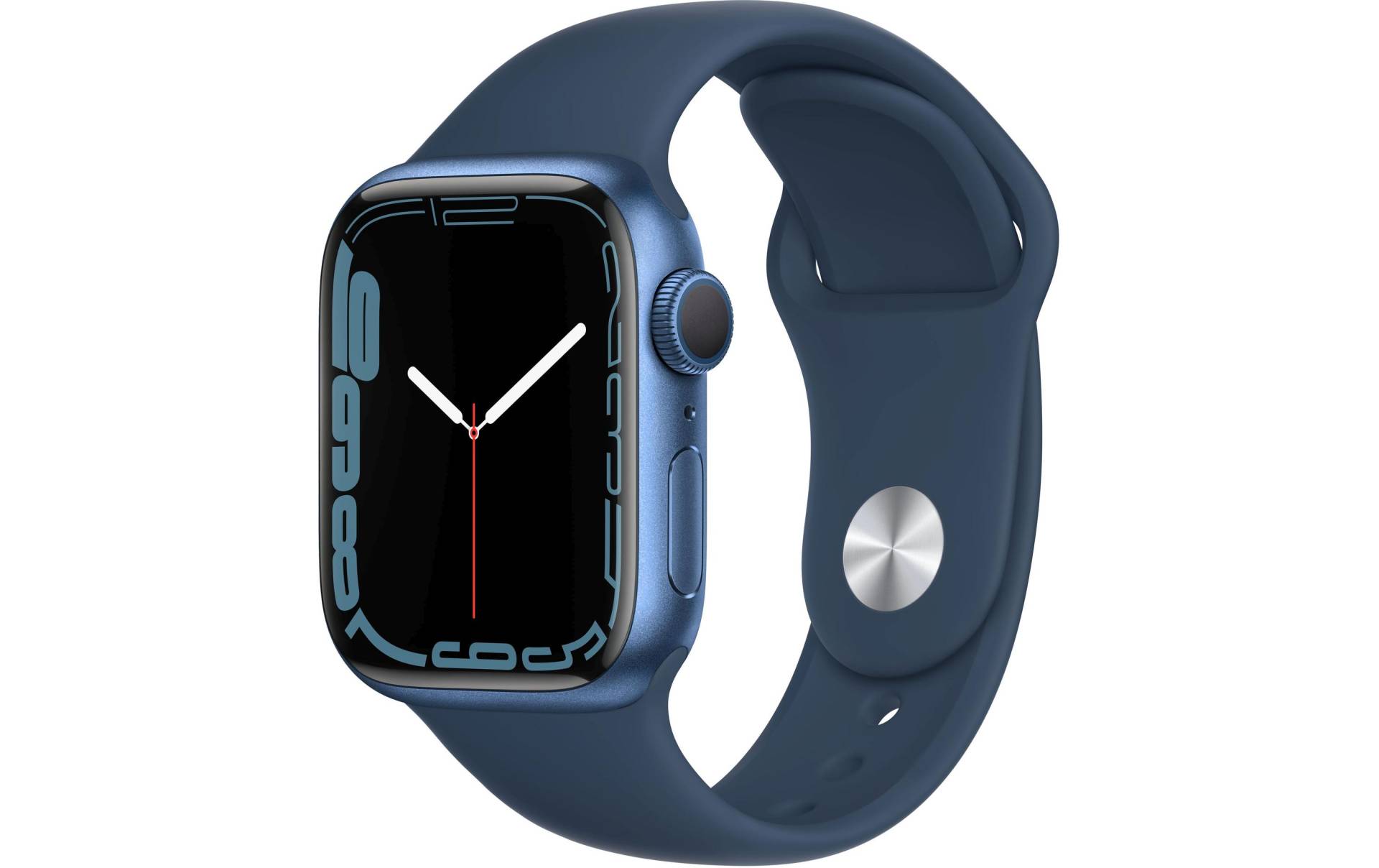 Apple Smartwatch »Serie 7, GPS, 41 mm Aluminiumgehäuse mit Sportarmband«, Watch OS, MKN13FD/A) von Apple