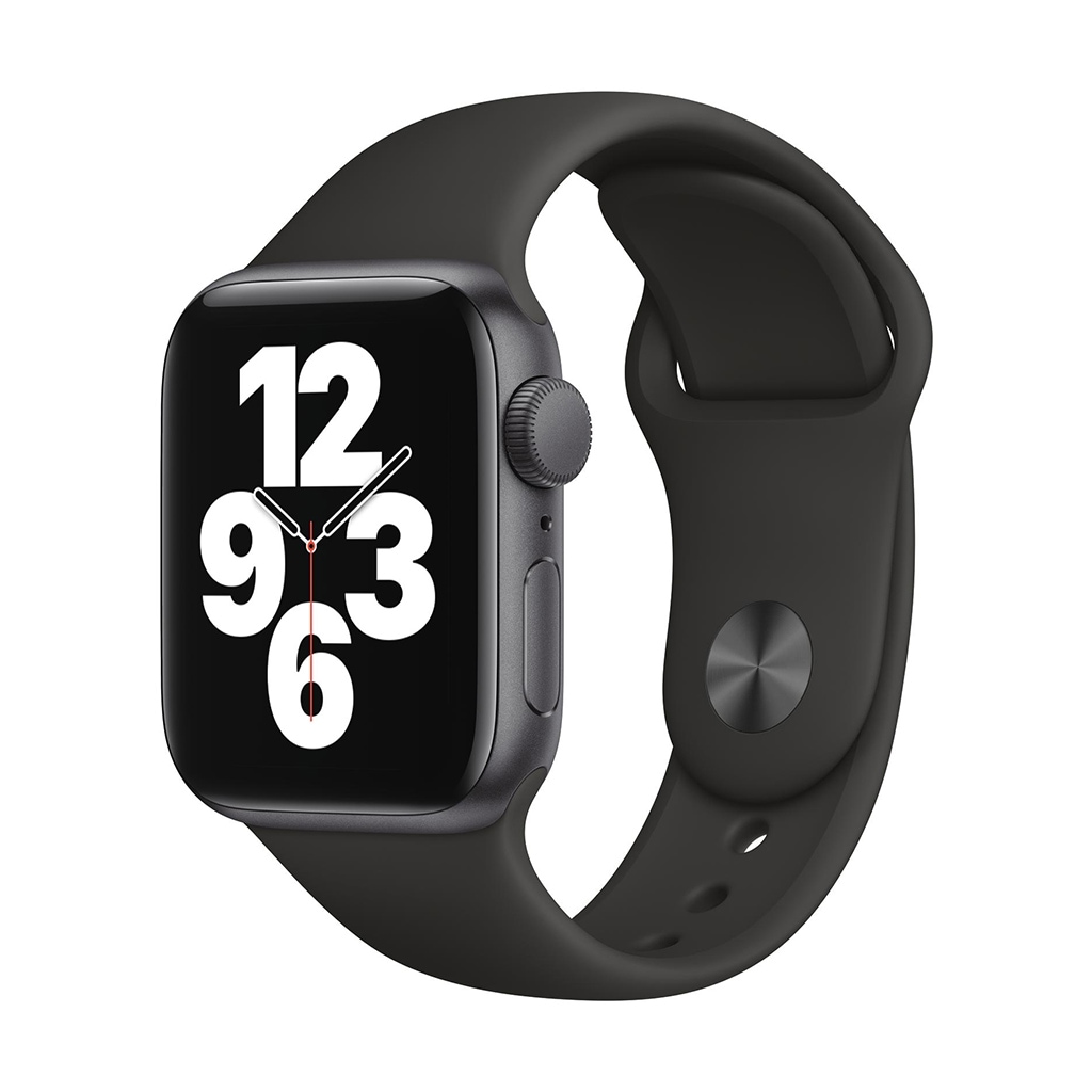 Apple Smartwatch »Serie SE, GPS, 40 mm Aluminium-Gehäuse mit Sportarmband«, (Watch OS MYDP2FD/A) von Apple