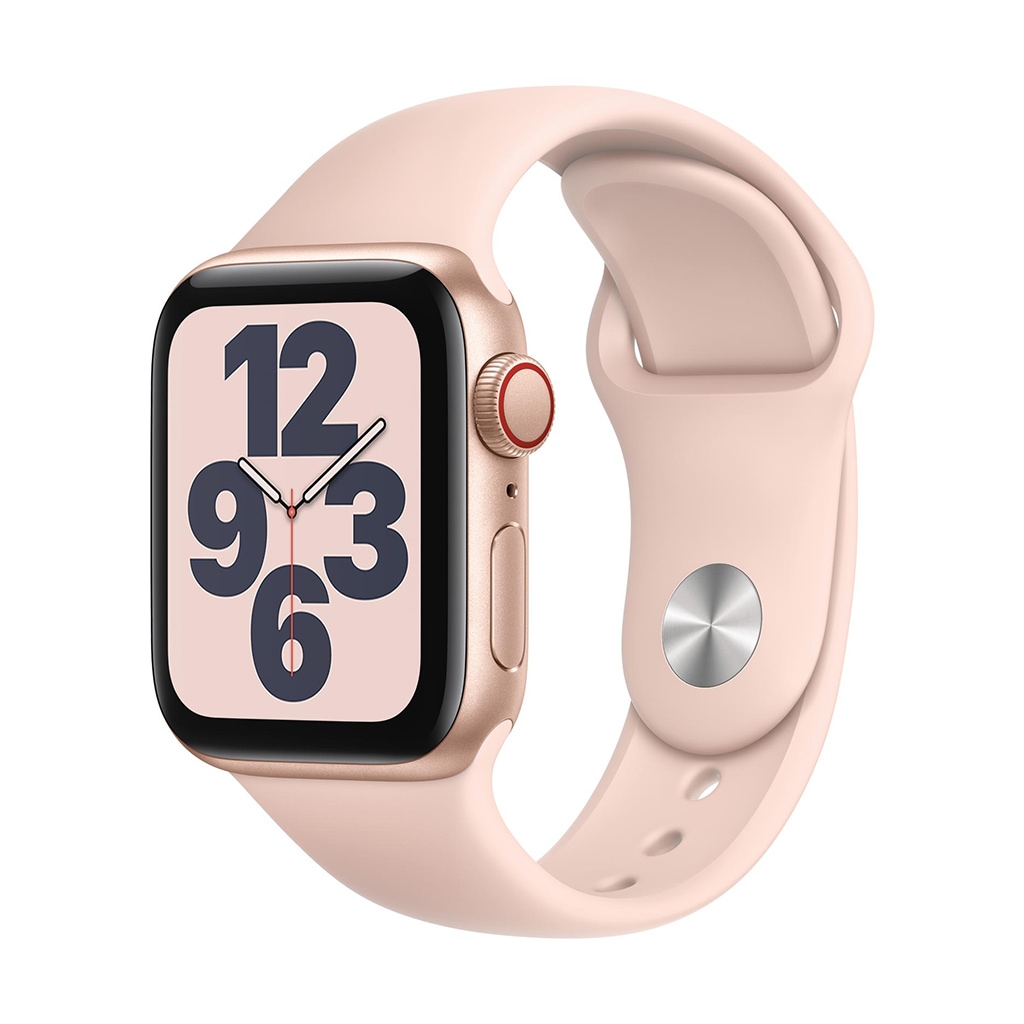 Apple Smartwatch »Serie SE, GPS Cellular, 40 mm Aluminium-Gehäuse mit Sportarmband«, (4 cm / 1,57 Zoll), Watch OS, 32 GB, MYEH2FD/A) von Apple