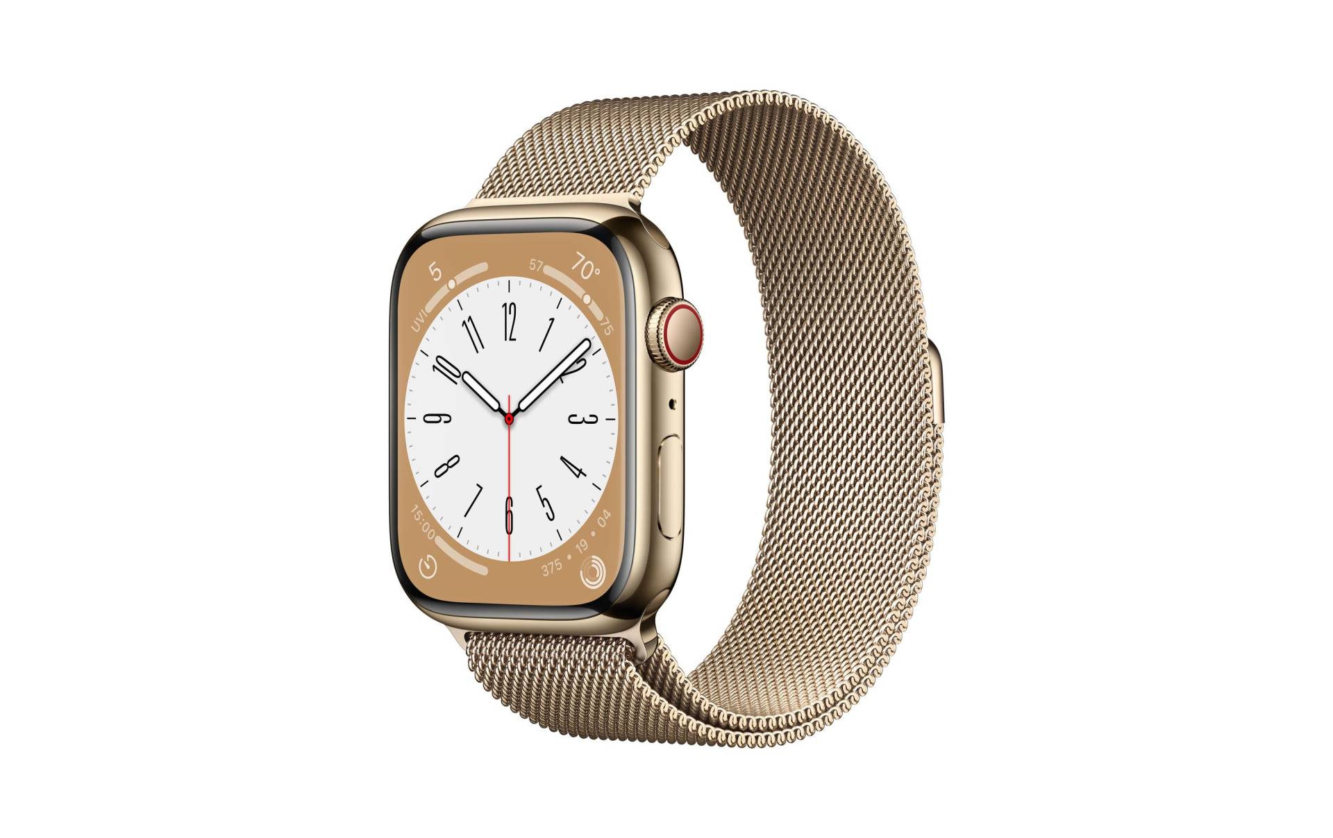 Apple Smartwatch »Series 8, Edelstahlgehäuse«, (Watch OS) von Apple