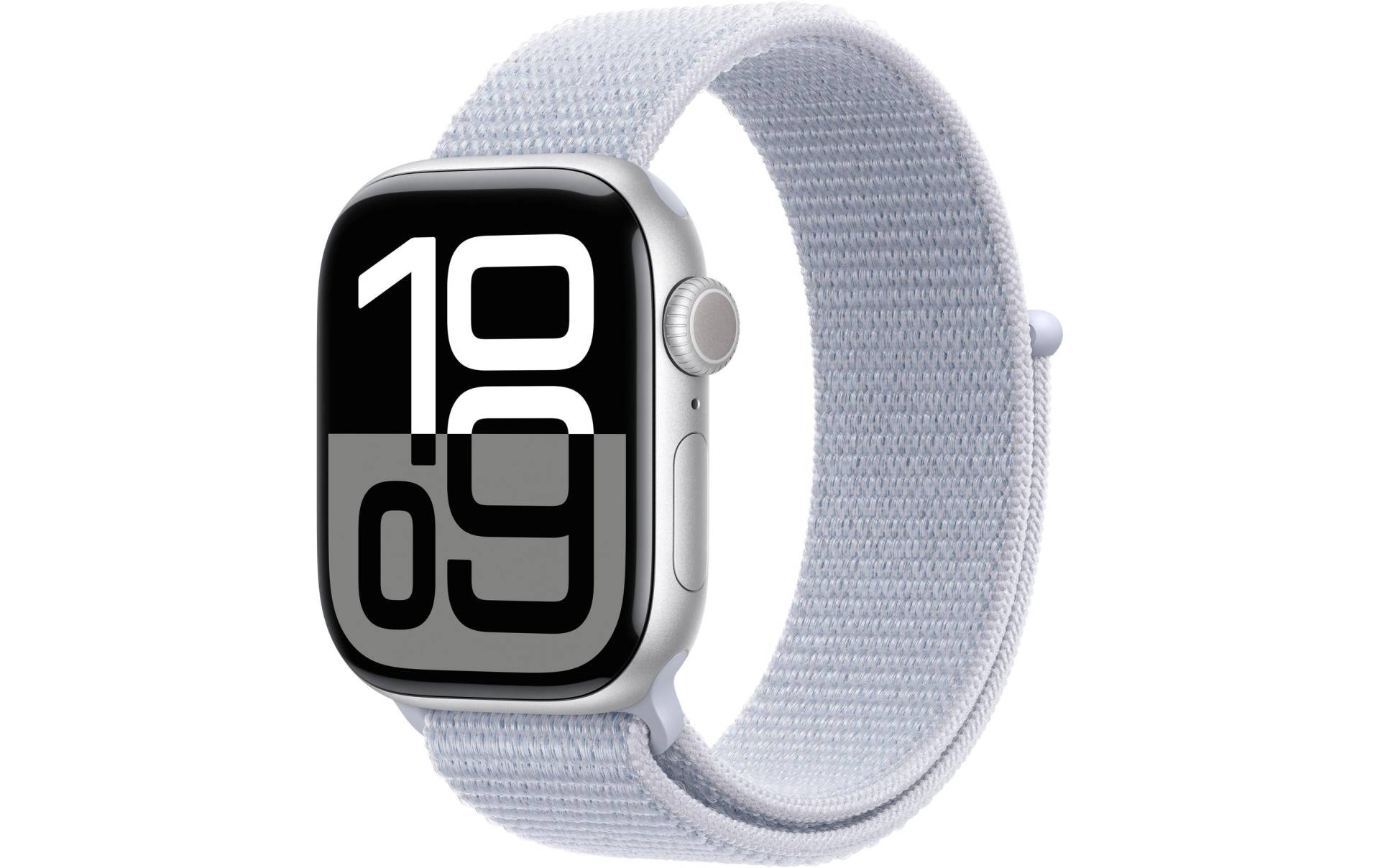 Apple Watch Series 10 Aluminium, 42 mm, GPS, Sport Loop, Silberfarben von Apple