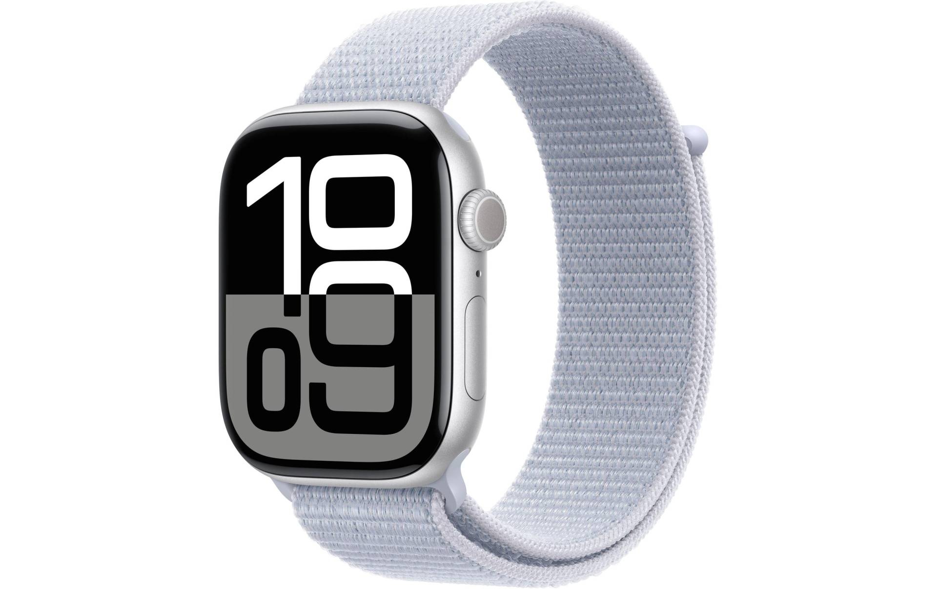 Apple Watch Series 10 Aluminium, 46 mm, GPS + Cellular, Sport Loop, Silberfarben Apple Watch Series 10 Aluminium, 46 mm, GPS + Cellular, Sport Loop, Silberfarben von Apple