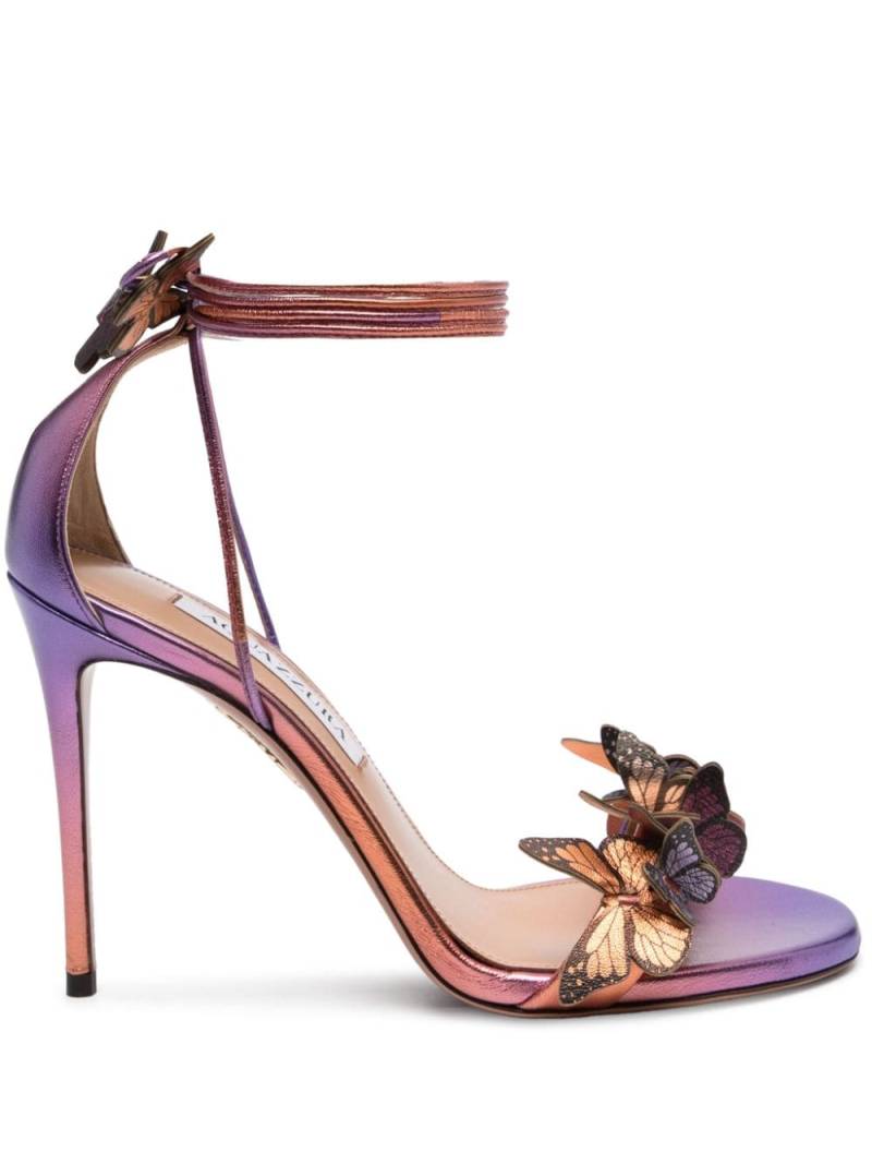 Aquazzura 105mm Papillon sandals - Pink von Aquazzura