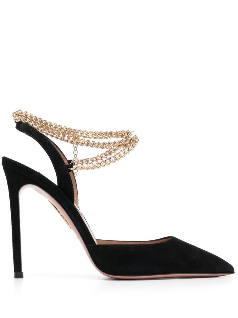 Aquazzura Flash 105mm pumps - Black von Aquazzura