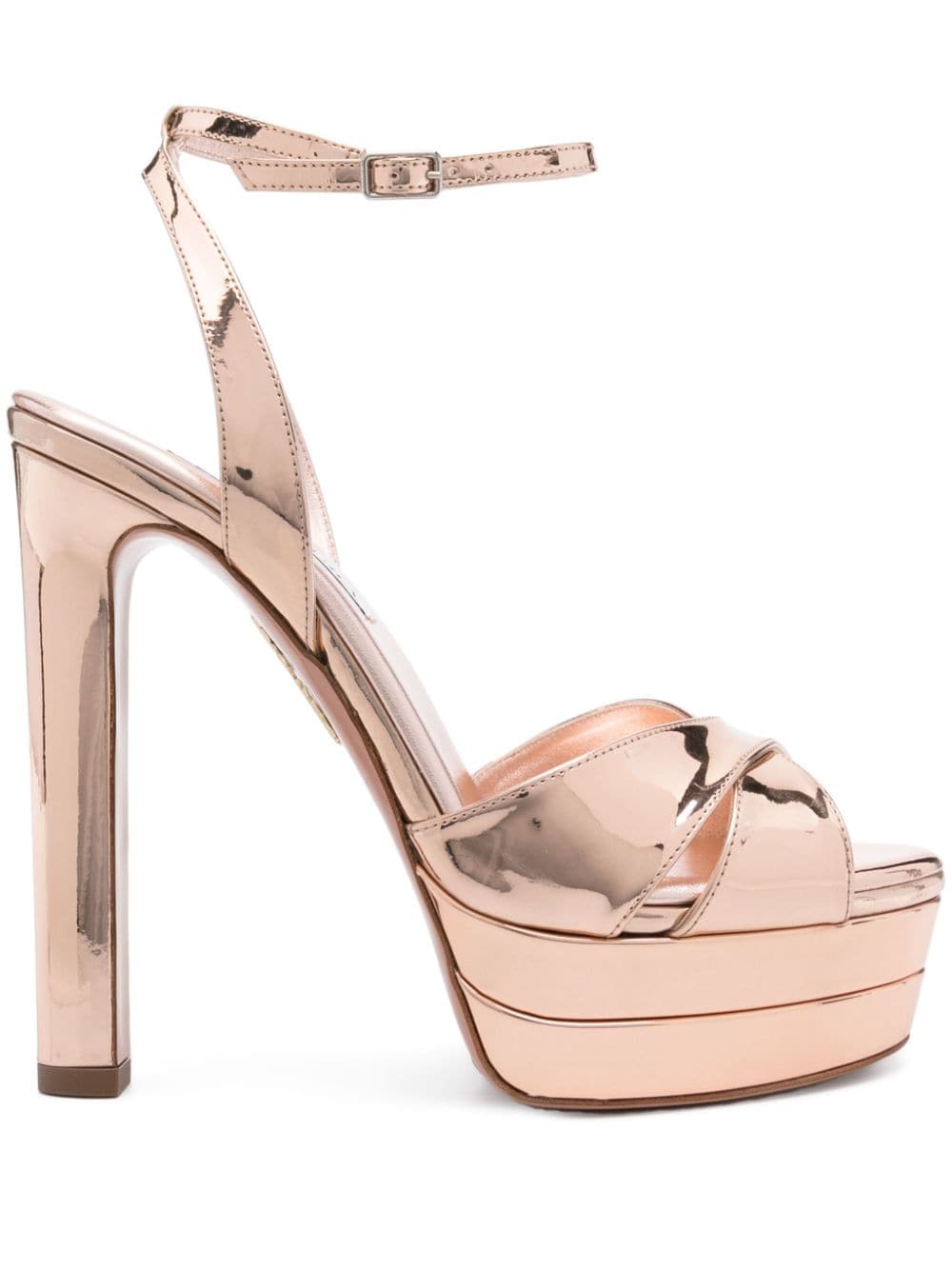 Aquazzura 130mm Divine Sandal Plateau sandals - Pink von Aquazzura