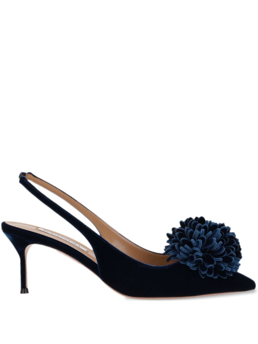 Aquazzura 65mm Couturier slingback pumps - Blue von Aquazzura