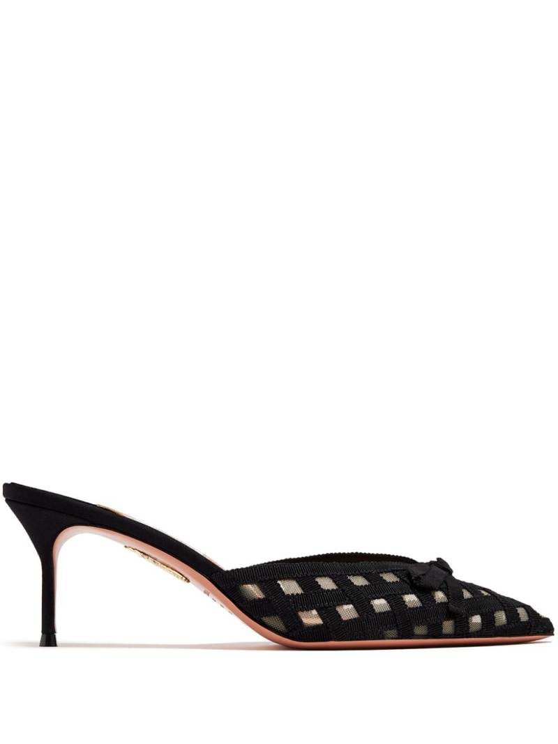 Aquazzura 65mm Romance mules - Black von Aquazzura