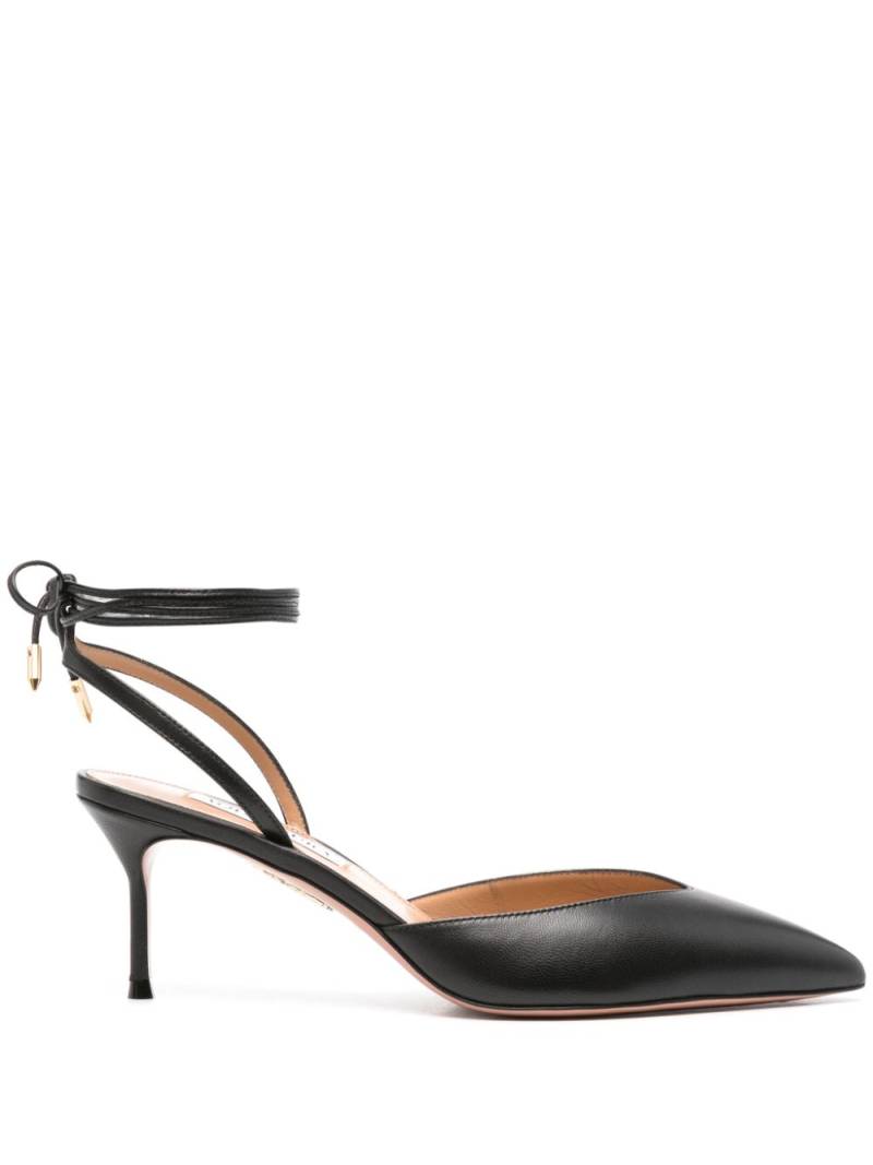 Aquazzura 70mm leather pumps - Black von Aquazzura