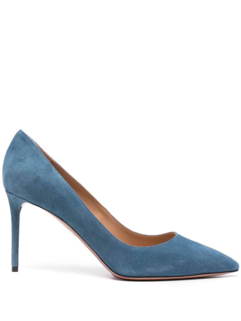 Aquazzura 85mm Purist pumps - Blue von Aquazzura