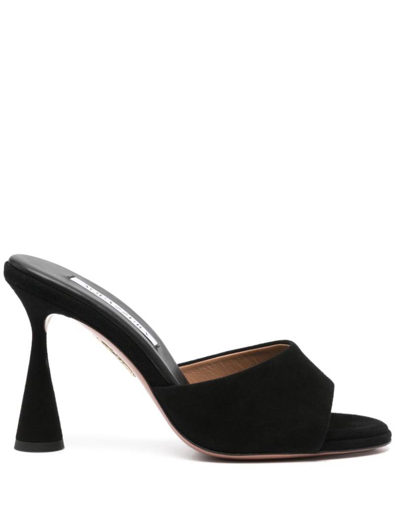 Aquazzura 95mm Max mules - Black von Aquazzura