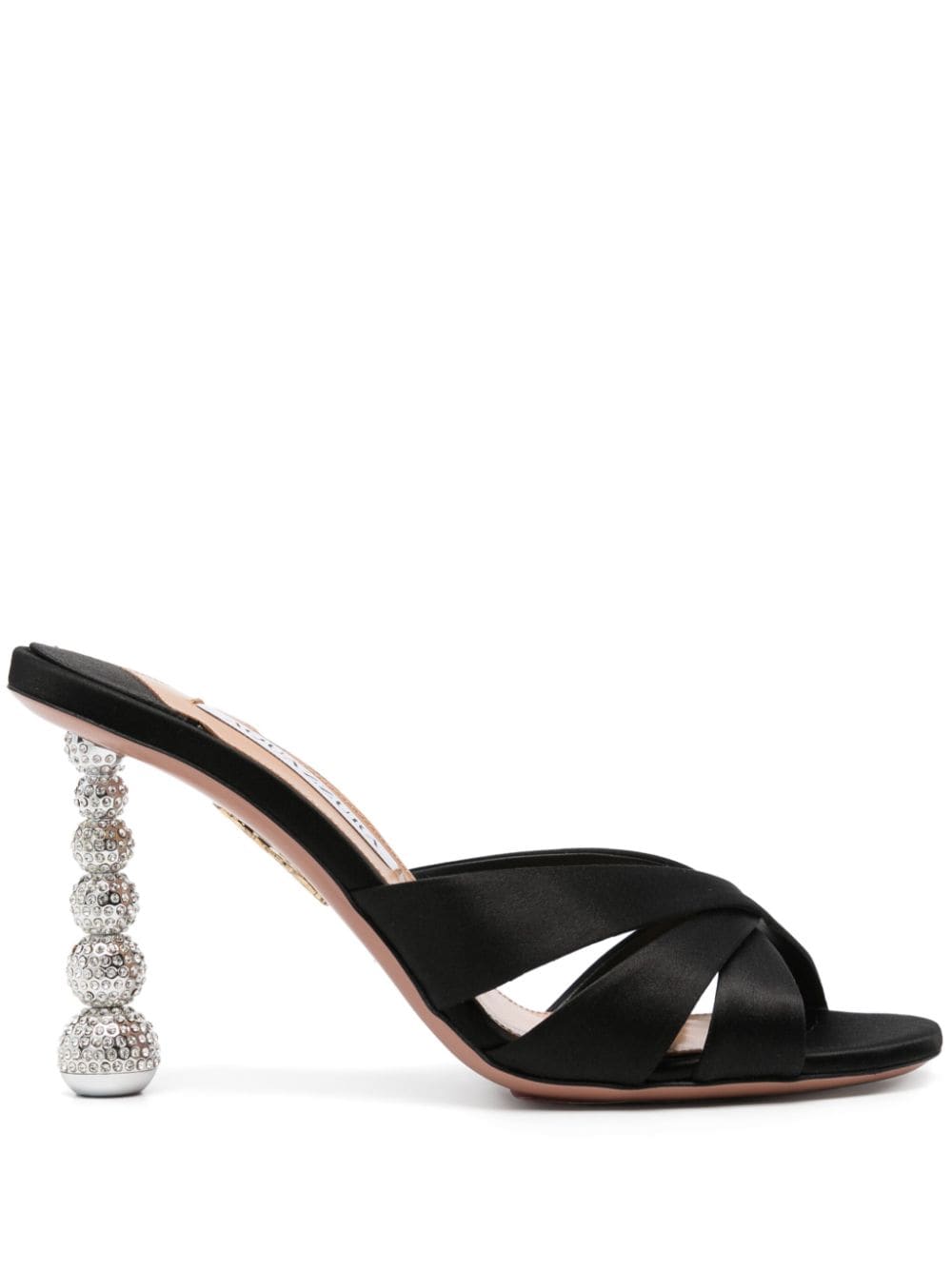 Aquazzura 95mm Yes Baby Mule sandals - Black von Aquazzura