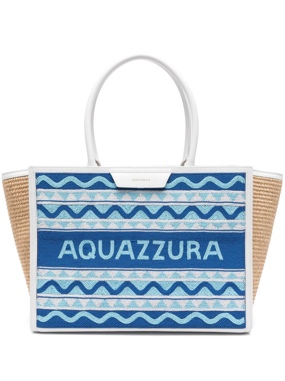 Aquazzura Aqz tote bag - Blue von Aquazzura