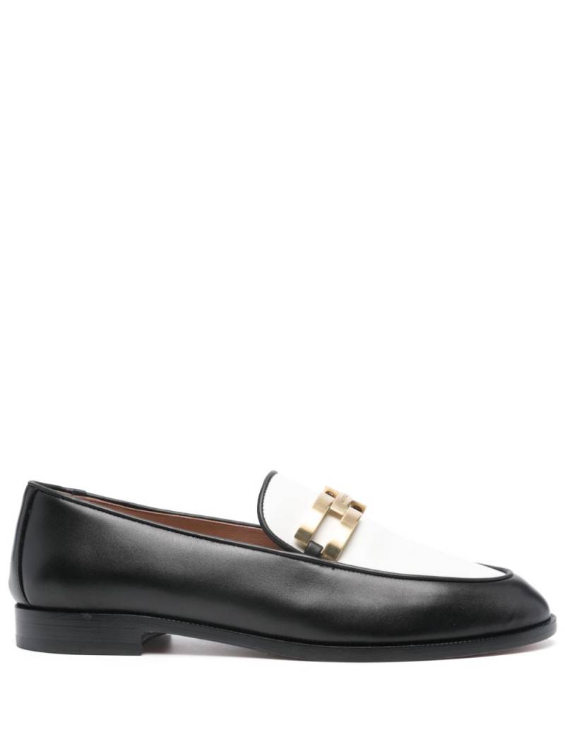 Aquazzura Brandi leather loafers - Black von Aquazzura