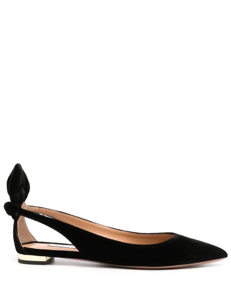 Aquazzura Deneuve ballerina shoes - Black von Aquazzura