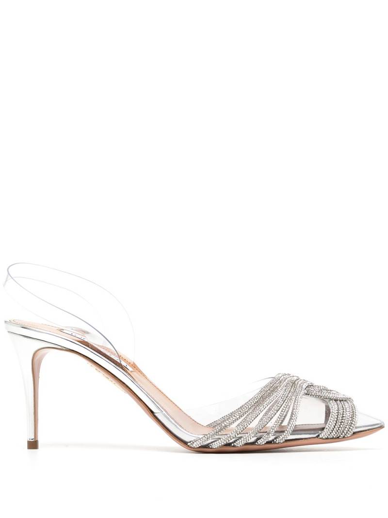 Aquazzura Gatsby Sling pumps - Silver von Aquazzura