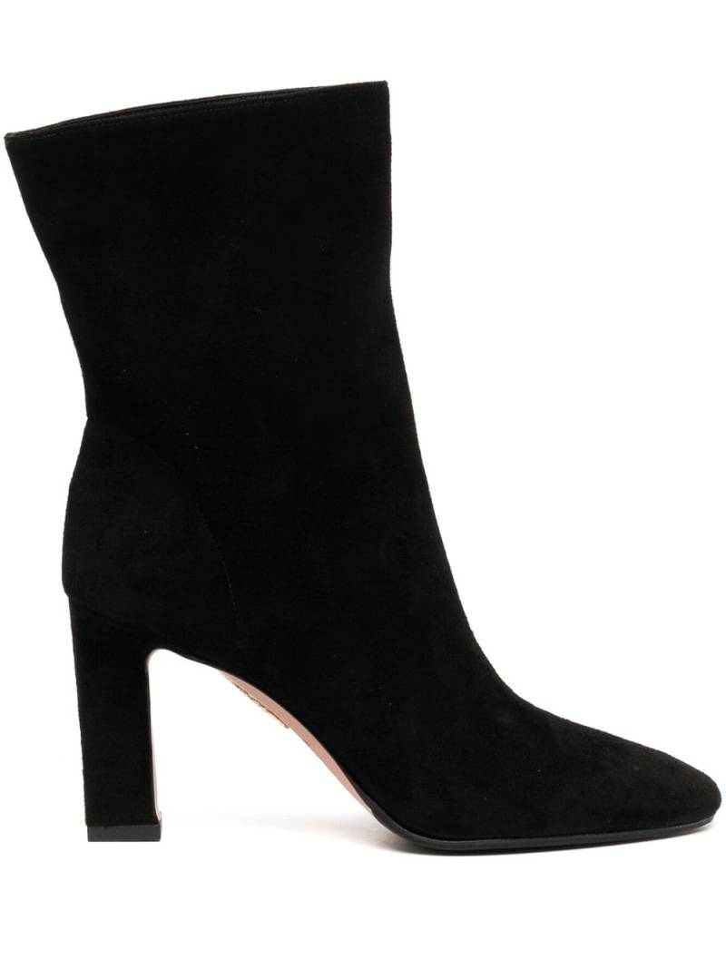 Aquazzura Manzoni 90mm leather boots - Black von Aquazzura