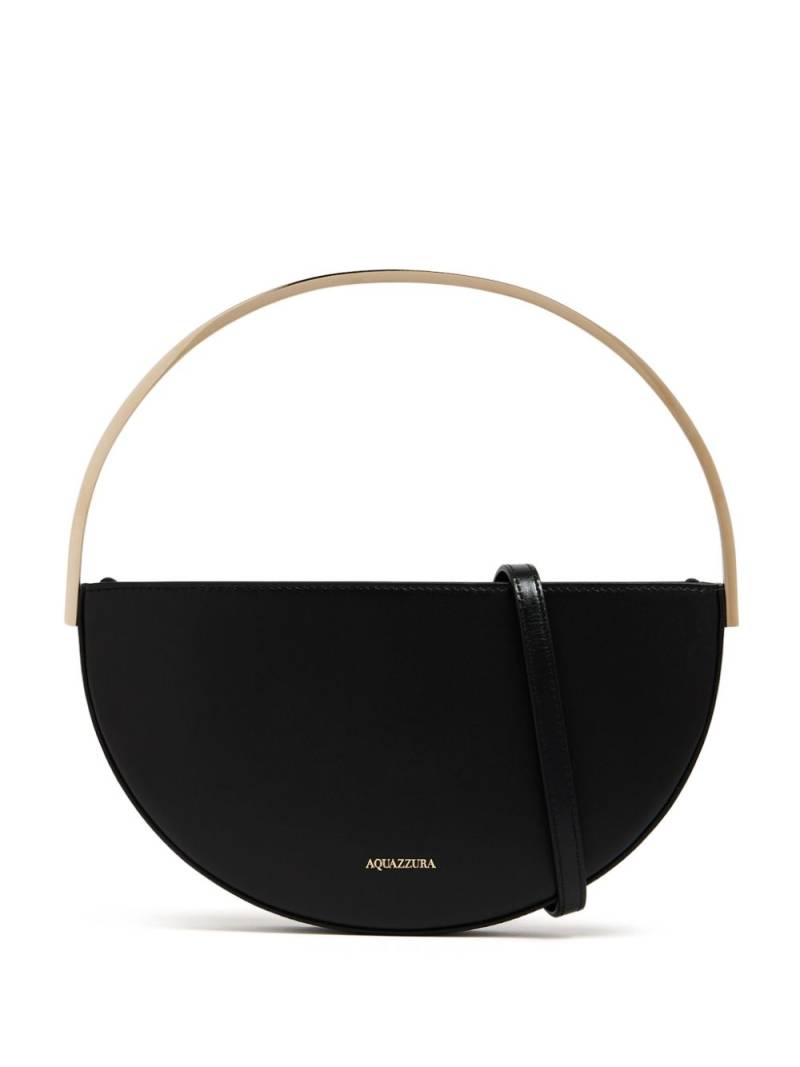 Aquazzura Purist leather shoulder bag - Black von Aquazzura