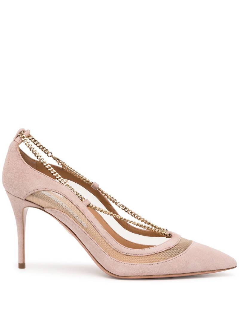 Aquazzura Rumeur 85mm pumps - Pink von Aquazzura