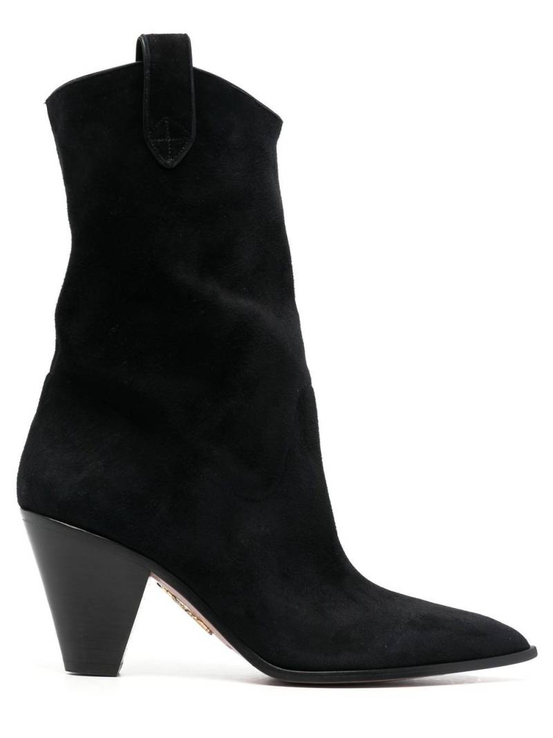 Aquazzura Saint Honore' Bootie 70 - Black von Aquazzura