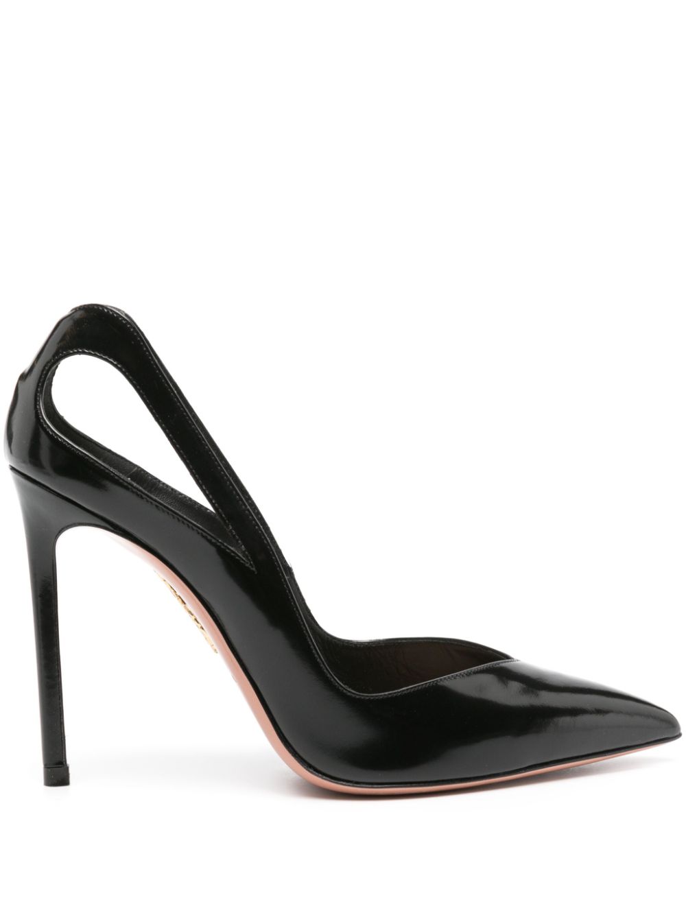 Aquazzura Sheeva 105mm cut-out pumps - Black von Aquazzura