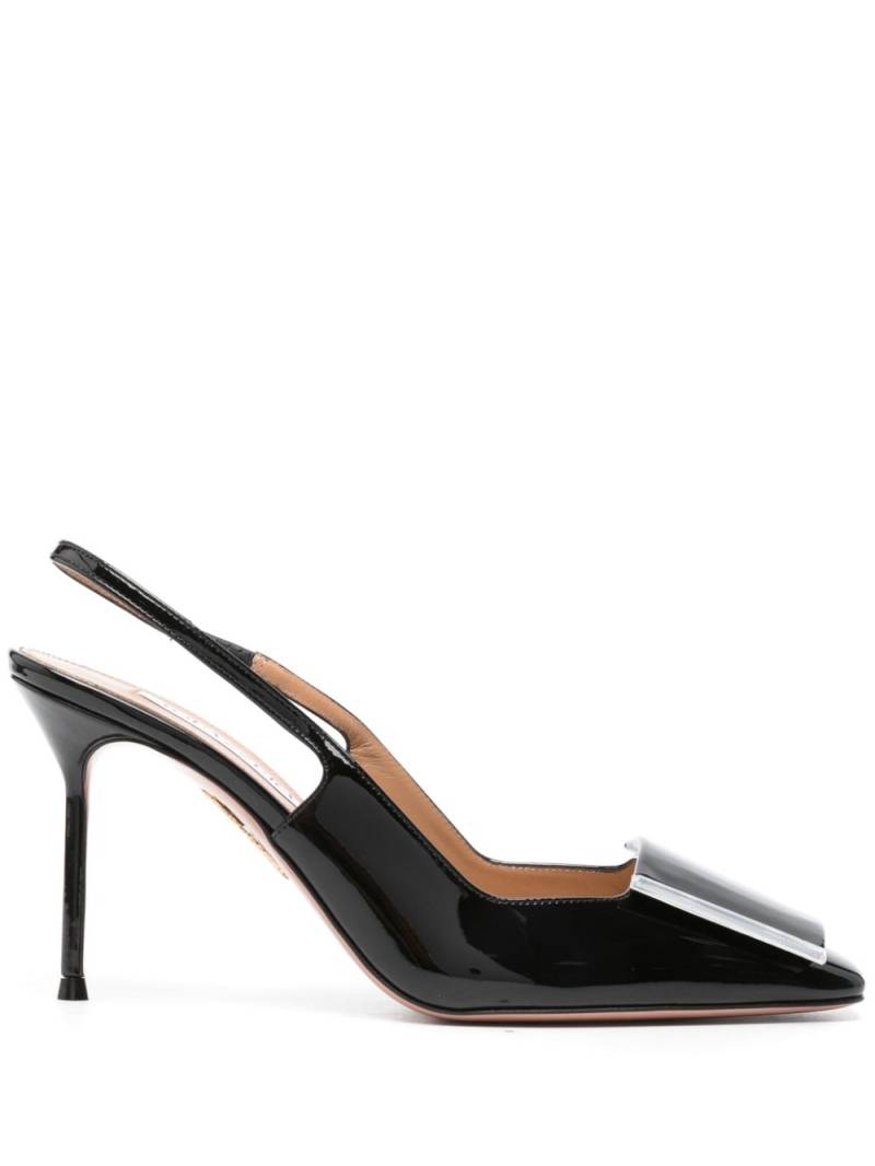 Aquazzura Shibuya 95mm slingback pumps - Black von Aquazzura